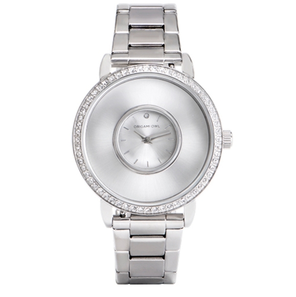 Origami Owl watch with accessories - Picture 4 of 6